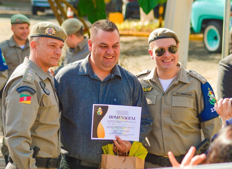 Brigada Militar de Sobradinho realiza formatura alusiva aos seus