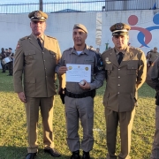 Homenagem na Polícia Militar de Santa Catarina