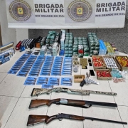 Armas e munições são apreendidas em Triunfo