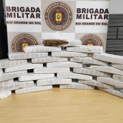 BM apreende grande quantidade de maconha em Lajeado