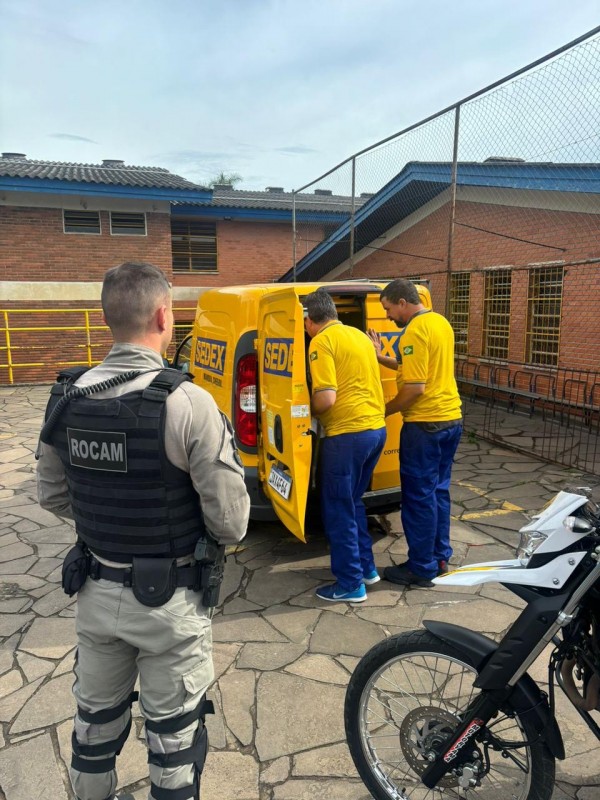 Brigada Militar garante a segurança durante o Enem 2024