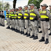 efetivo em forma para formatura