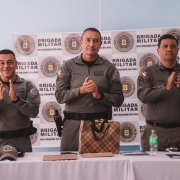 Comandantes em reunião tecnico operacional em Torres