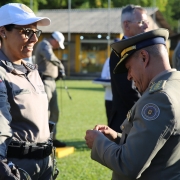 Entrega de Medalha à Chefe do Estado-Maior do CRBM