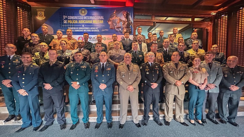 Encontro Nacional de Corregedores-Gerais durante Congresso da Brigada Militar RS