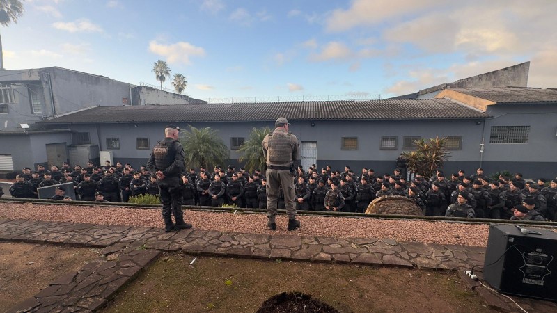 Brigada Militar intensifica ações com a “Operação Fecha Quartel” nesta sexta-feira